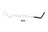 Sunsong 3404475 Power Steering Return Line Hose Assembly - Intermediate Pipe