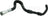 Sunsong 3404714 Power Steering Return Line Hose Assembly - Cooler To Reservoir