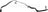 Sunsong 3404740 Power Steering Return Line Hose Assembly - Gear To Cooler