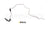 Sunsong 3404847 Power Steering Return Line Hose Assembly - Gear To Cooler