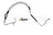 Sunsong 3404900 Power Steering Pressure Line Hose Assembly