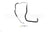 Sunsong 3404948 Power Steering Return Line Hose Assembly - Gear To Cooler