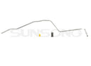 Sunsong 3405137 Power Steering Return Line Hose Assembly - Intermediate Pipe