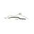 Sunsong 3405348 Power Steering Return Line Hose Assembly - From Gear