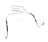 Sunsong 3405590 Power Steering Pressure Line Hose Assembly
