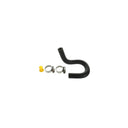 Sunsong 3405674 Power Steering Return Line Hose Assembly - Pipe To Reservoir