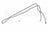 Sunsong 3601725 Power Steering Return Line Hose Assembly - From Gear