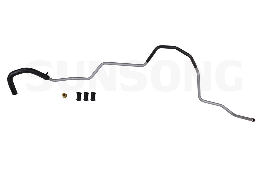 Sunsong 3602761 Power Steering Return Line Hose Assembly - Intermediate Pipe