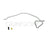 Sunsong 3603894 Power Steering Return Line Hose Assembly - Intermediate Pipe