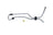Sunsong 3603987 Power Steering Return Line Hose Assembly - Cooler Tube
