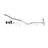 Sunsong 3605049 Power Steering Return Line Hose Assembly - Intermediate Pipe