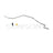 Sunsong 3605060 Power Steering Return Line Hose Assembly - Intermediate Pipe