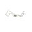 Sunsong 3605259 Power Steering Return Line Hose Assembly - Cooler Tube
