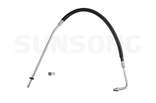 Sunsong 5801008 Engine Oil Cooler Hose Assembly - Inlet (Upper)