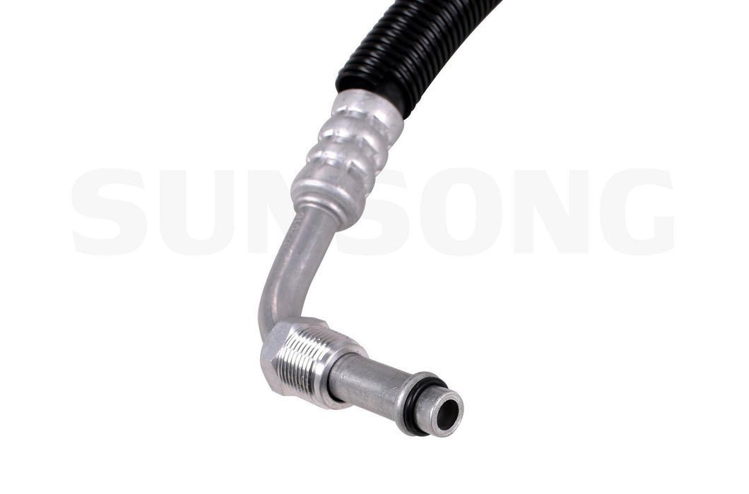 Sunsong 5801083 Engine Oil Cooler Hose Assembly - Inlet (Upper)