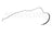 Sunsong 5801198 Automatic Transmission Oil Cooler Hose Assembly - Auxiliary Cooler Outlet (Lower)