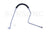 Sunsong 5801242 Automatic Transmission Oil Cooler Hose Assembly - Inlet To Transmission (Passenger Side) or Outlet (Passenger Side) To Transmission (Rear)