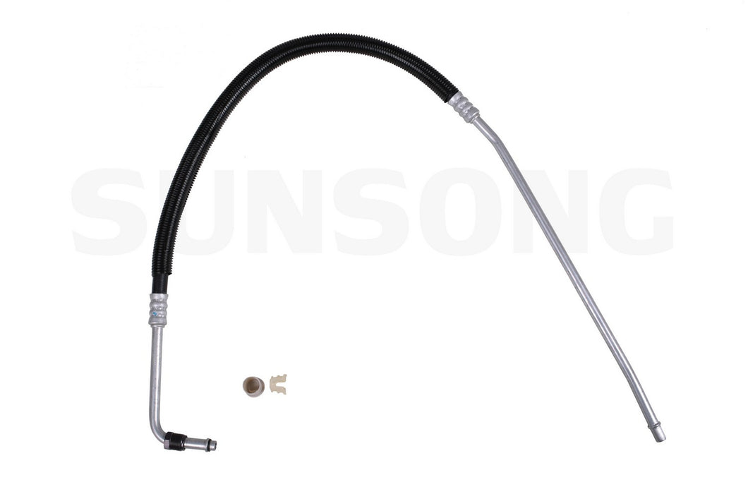 Sunsong 5801257 Engine Oil Cooler Hose Assembly - Outlet (Upper)