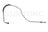 Sunsong 5801281 Automatic Transmission Oil Cooler Hose Assembly - Outlet From Radiator (Lower)