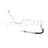 Sunsong 5801373 Automatic Transmission Oil Cooler Hose Assembly - Inlet (Passenger Side) from Cooler