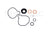 Sunsong 8401119 Power Steering Pump Seal Kit