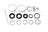 Sunsong 8401319 Rack and Pinion Seal Kit