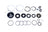 Sunsong 8401467 Rack and Pinion Seal Kit