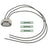 Standard Ignition S2537 Turn Signal / Parking Light Connector - Front
