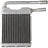 Spectra 94489 HVAC Heater Core - Rear