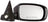 TechPro A1CH335R Door Mirror - Right