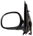 TechPro A1FO199L Door Mirror - Left