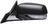 TechPro AC1320113 Door Mirror Set - Left