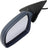 TechPro AU1320140 Door Mirror Set - Left