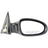 TechPro AU1321151 Door Mirror Set - Right