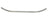 TechPro BM1007111 Bumper Cover Reinforcement - Front Lower