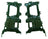 TechPro CH1061102 Bumper Bracket Set - Front