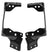 TechPro CH1061107C Bumper Bracket Set - Front