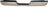 TechPro CH1102344 Bumper Face Bar - Rear