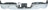 TechPro CH1102365 Bumper Face Bar - Rear