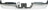 TechPro CH1102374 Bumper Face Bar - Rear