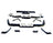 TechPro CH1103139 Bumper Assembly - Rear