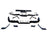 TechPro CH1103141 Bumper Assembly - Rear