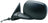 TechPro CH1320160 Door Mirror Set - Left