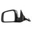 TechPro CH1320377 Door Mirror Set - Left