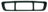 TechPro FO1036108 Bumper Cover Grille - Front