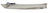 TechPro FO1046117 Bumper Cover Molding - Front Left