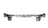 TechPro FO1070186 Bumper Impact Absorber - Front