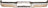 TechPro FO1102359 Bumper Face Bar - Rear