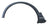 TechPro FO1290127 Wheel Arch Molding - Front Left