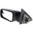 TechPro FO1320444 Door Mirror Set - Left